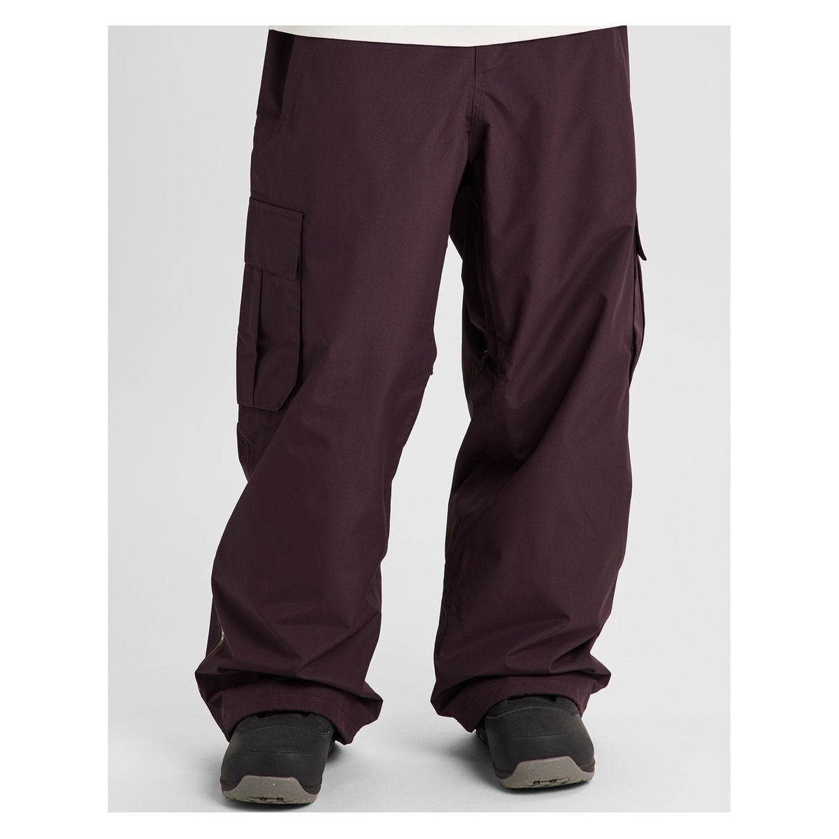 Mens Reserve 2L Baggy Snowboard Pants Bear Hug Brown - Image 3