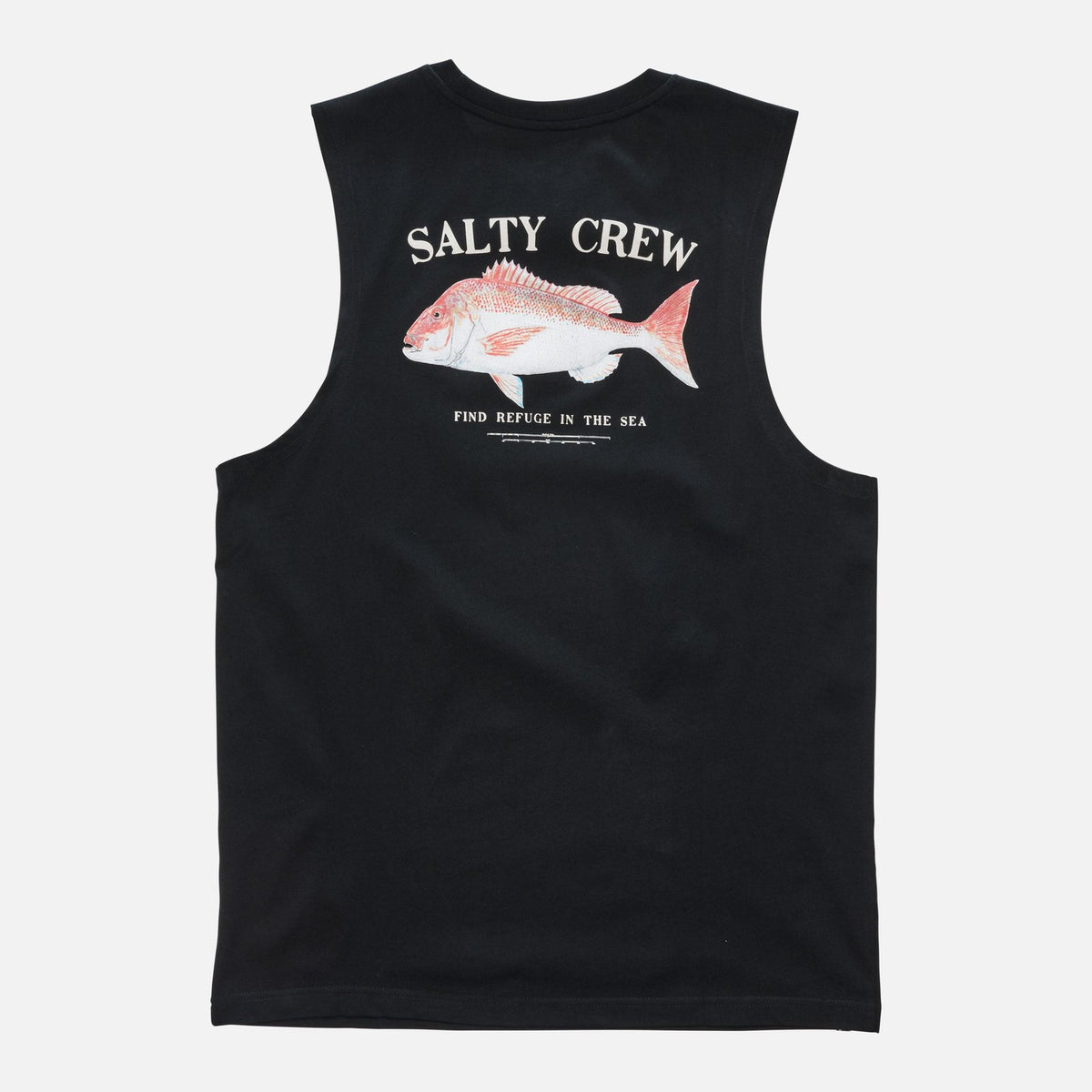 Snapper Muscle Tank Top Black - Image 1