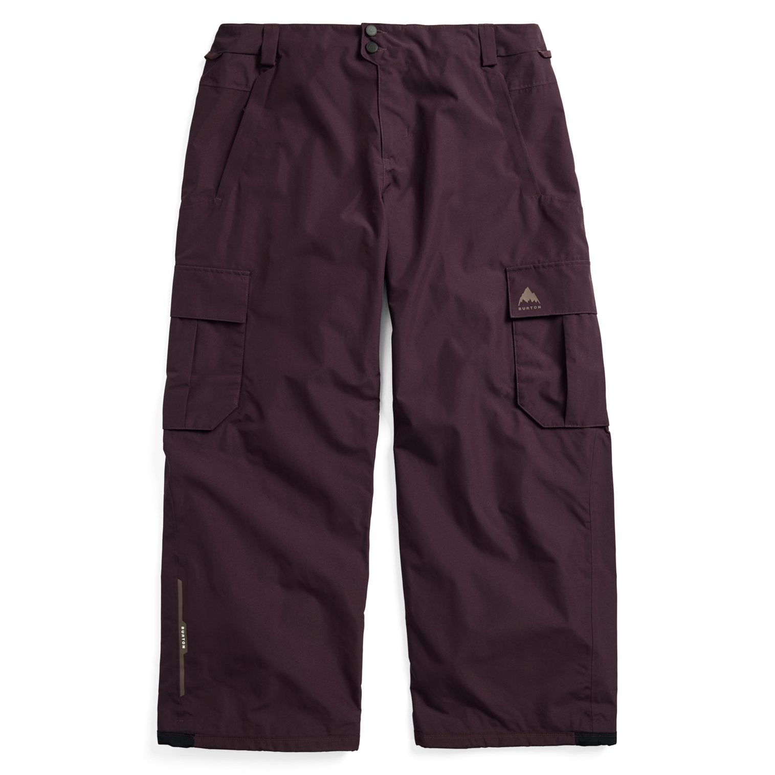 Mens Reserve 2L Baggy Snowboard Pants Bear Hug Brown - Image 1
