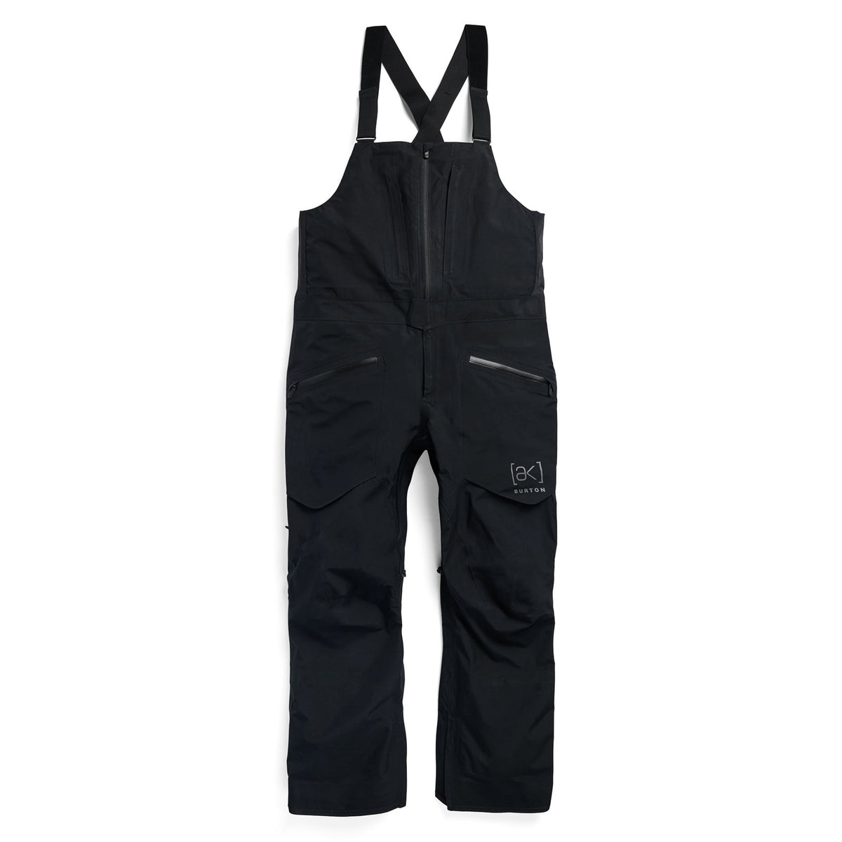 Mens [Ak] Freebird Gore‑Tex 3L Stretch Bib Pants True Black - Image 1