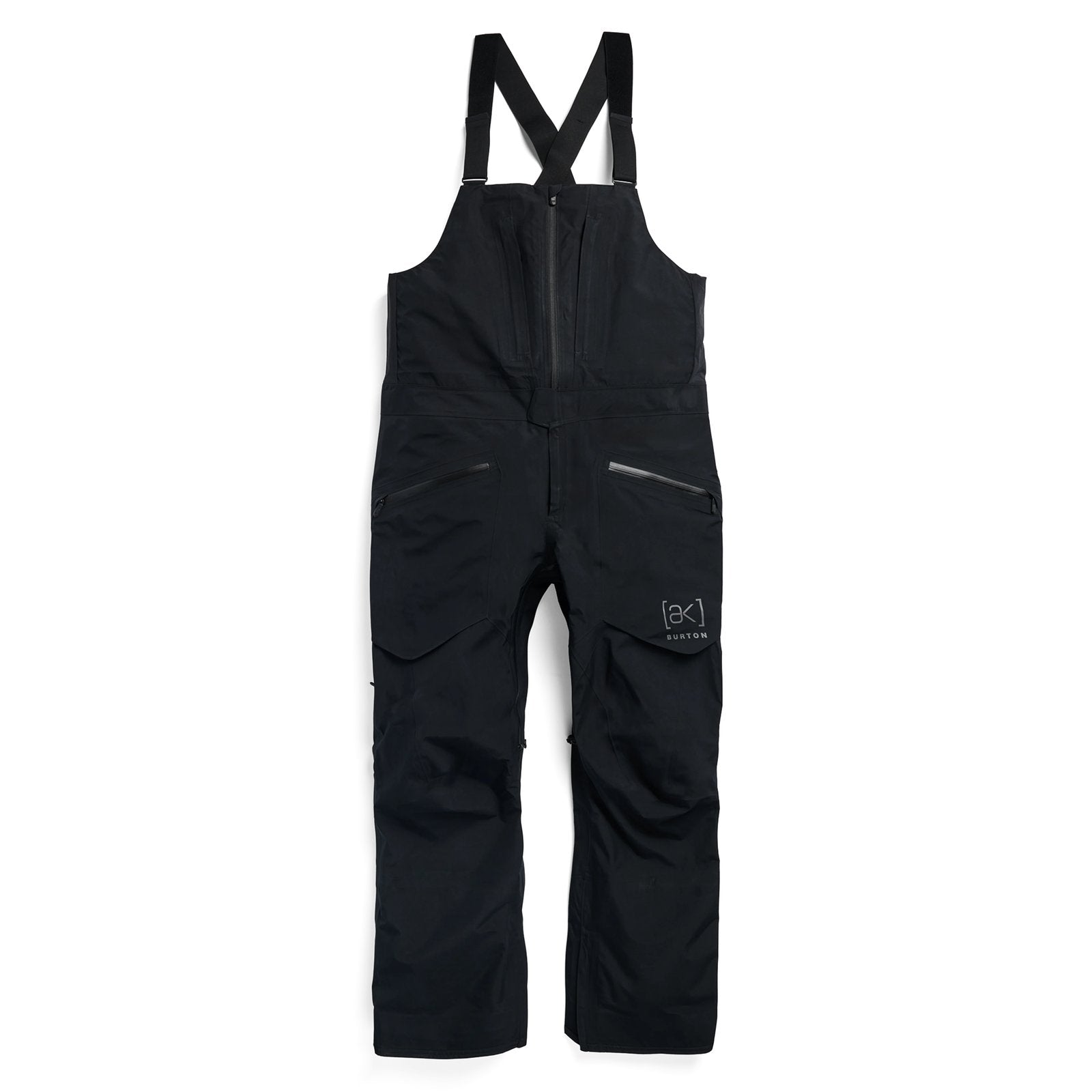 Mens [Ak] Freebird Gore‑Tex 3L Stretch Bib Pants True Black - Image 1