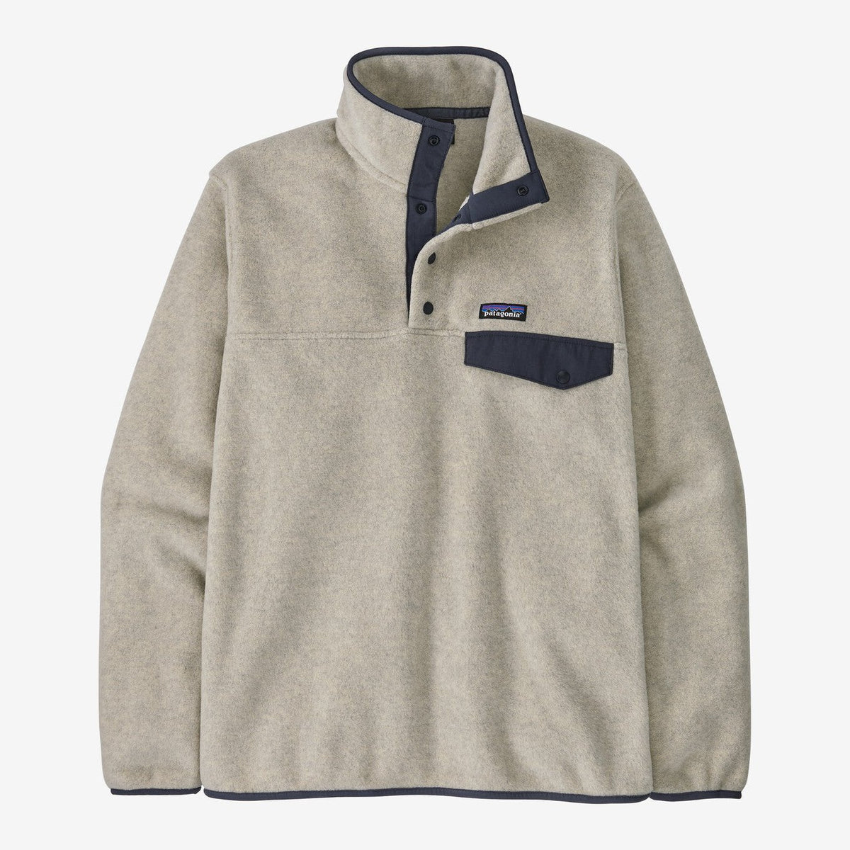 Men's Lightweight Synchilla Snap-T Pullover Oatmeal Heather - Image 1