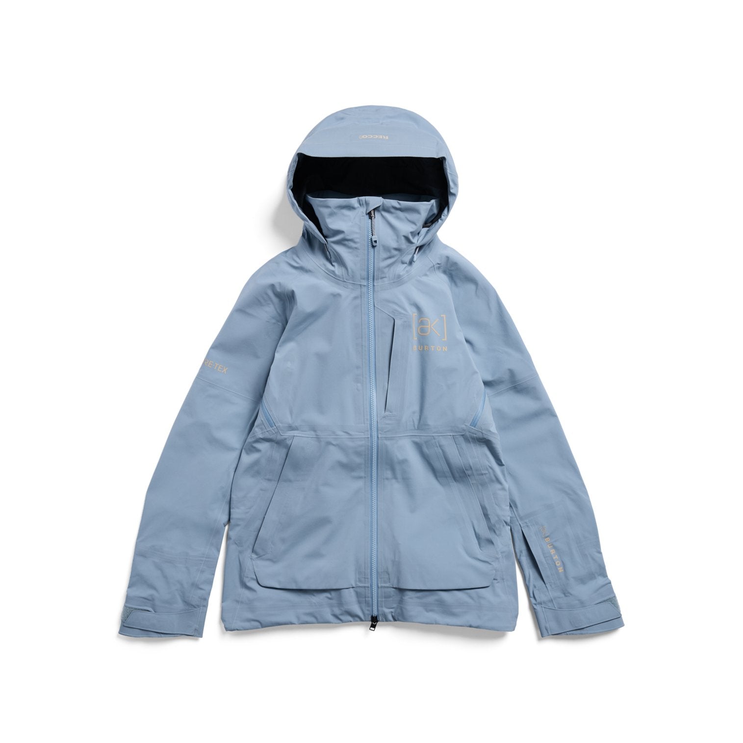 Womens [Ak] Kimmy Gore-Tex 3L Stretch Snowboard Jacket Airstream Blue - Image 1