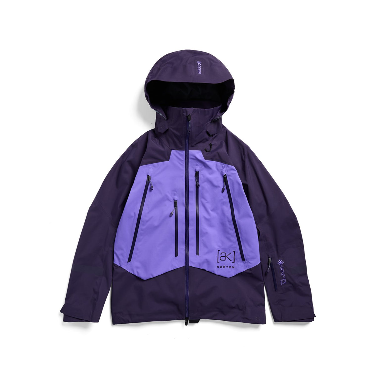 Womens [Ak] Acamar Gore-Tex Pro 3L Jacket Nightshade Purple / Purple Voltage - Image 1