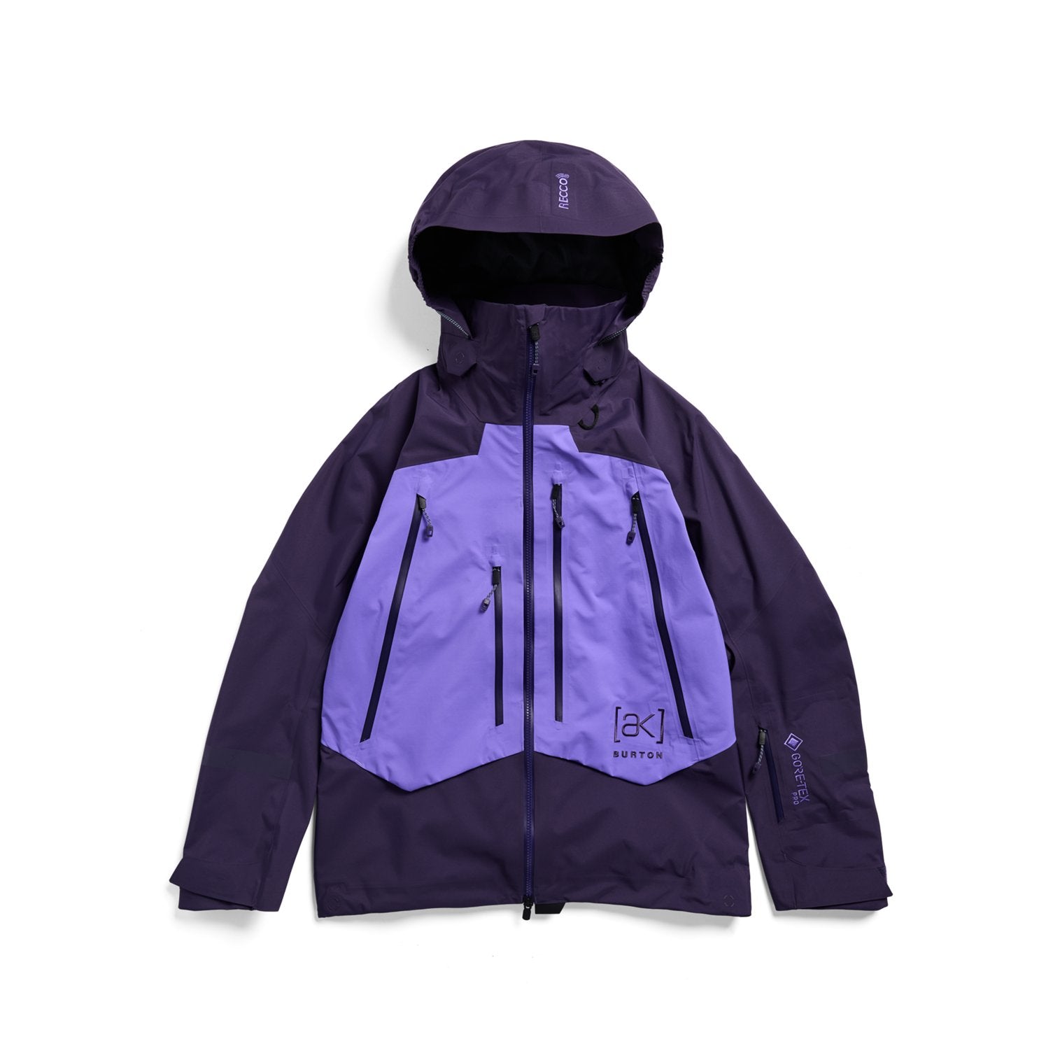 Womens [Ak] Acamar Gore-Tex Pro 3L Jacket Nightshade Purple / Purple Voltage - Image 1