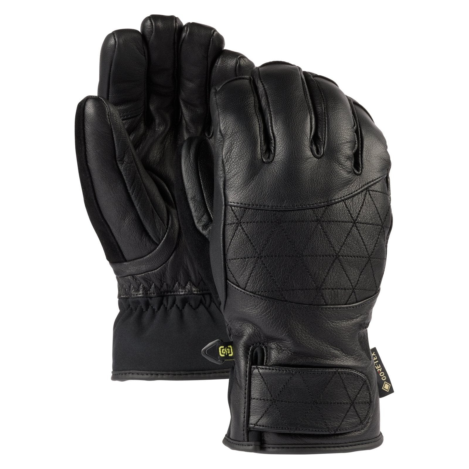 Womens Gore-Tex Leather Gondy Gloves True Black - Image 1