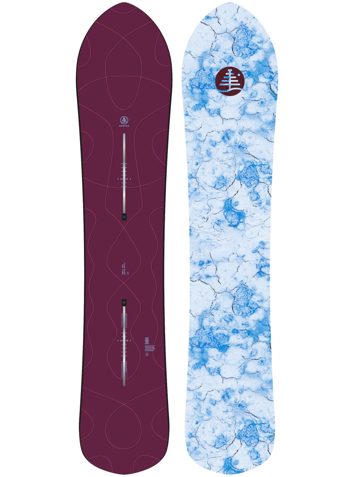 Family Tree Sketch Artist Camber Snowboard Wind - Image 1