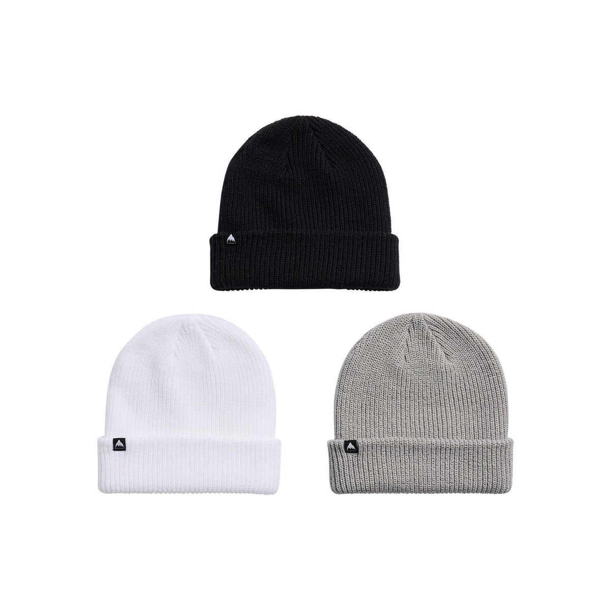Dnd Beanie (3 Pack) True Black / Sharkskin / Stout White - Image 1