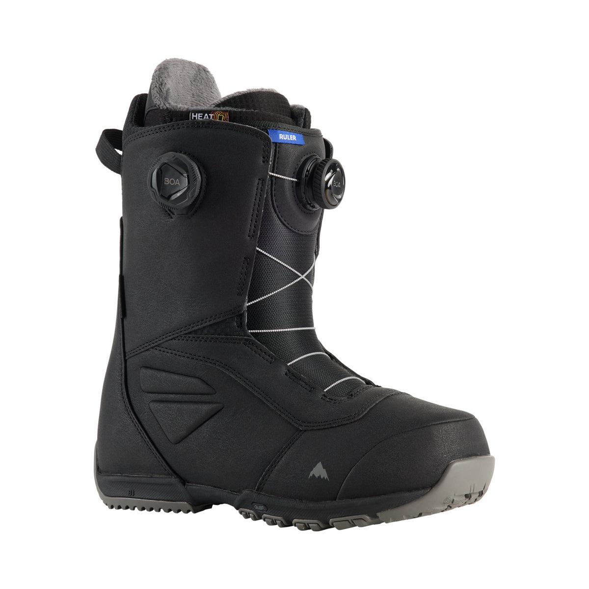 Mens Ruler BOA Wide Snowboard Boots Black - Image 1