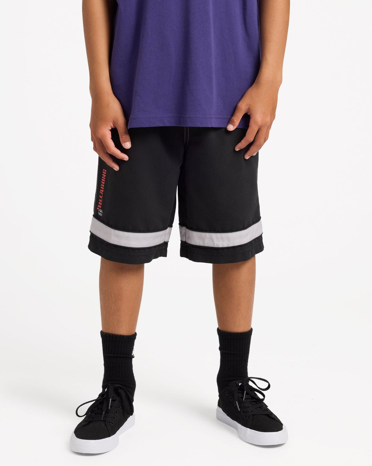 Boys Throw On 2.0 19" Off Black - Image 1