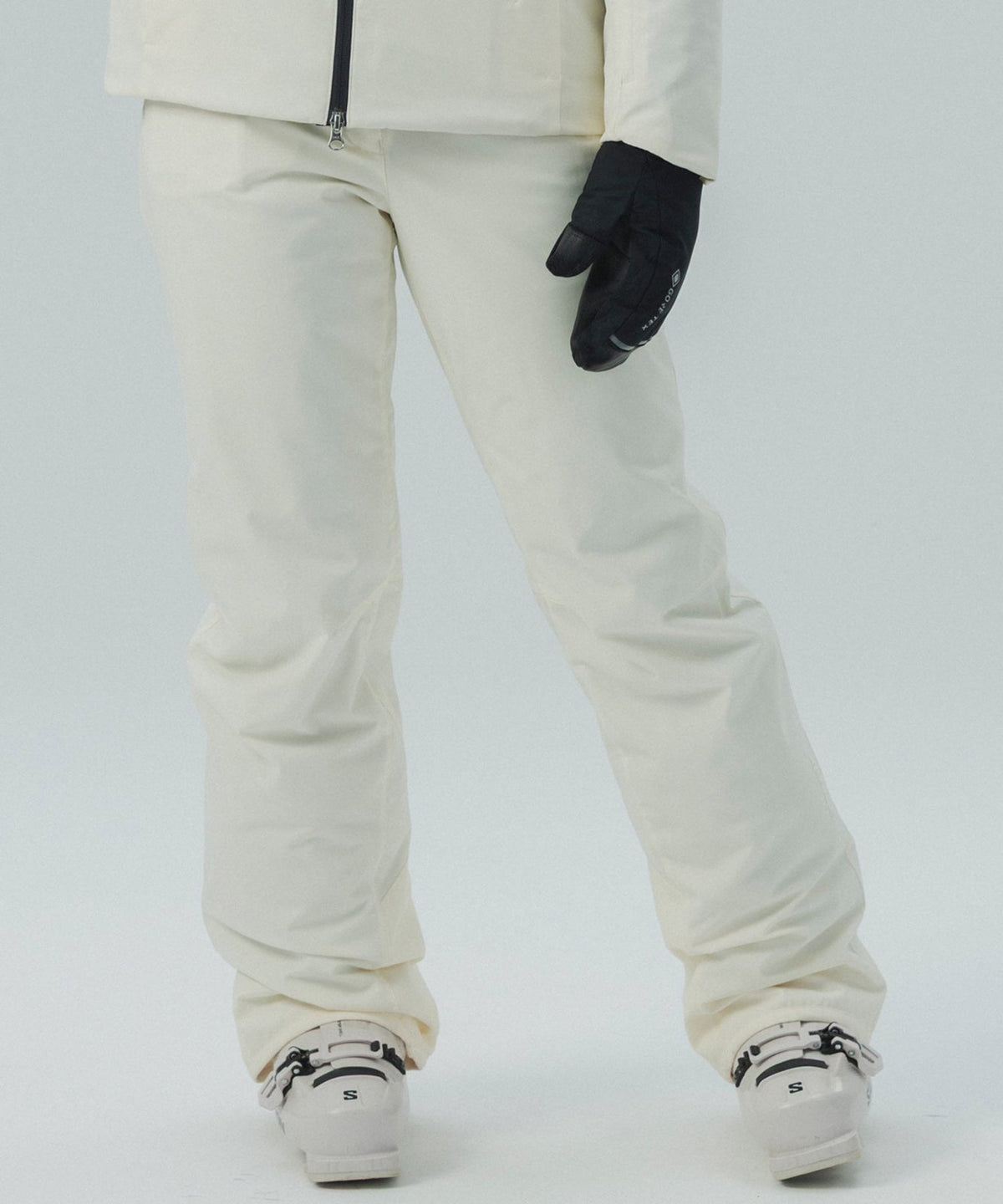 Womens Soft Frame Pants Off White - Image 1