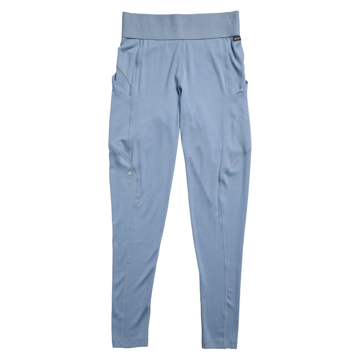 Womens Merino Blend Midweight Base Layer Pants Airstream Blue - Image 1