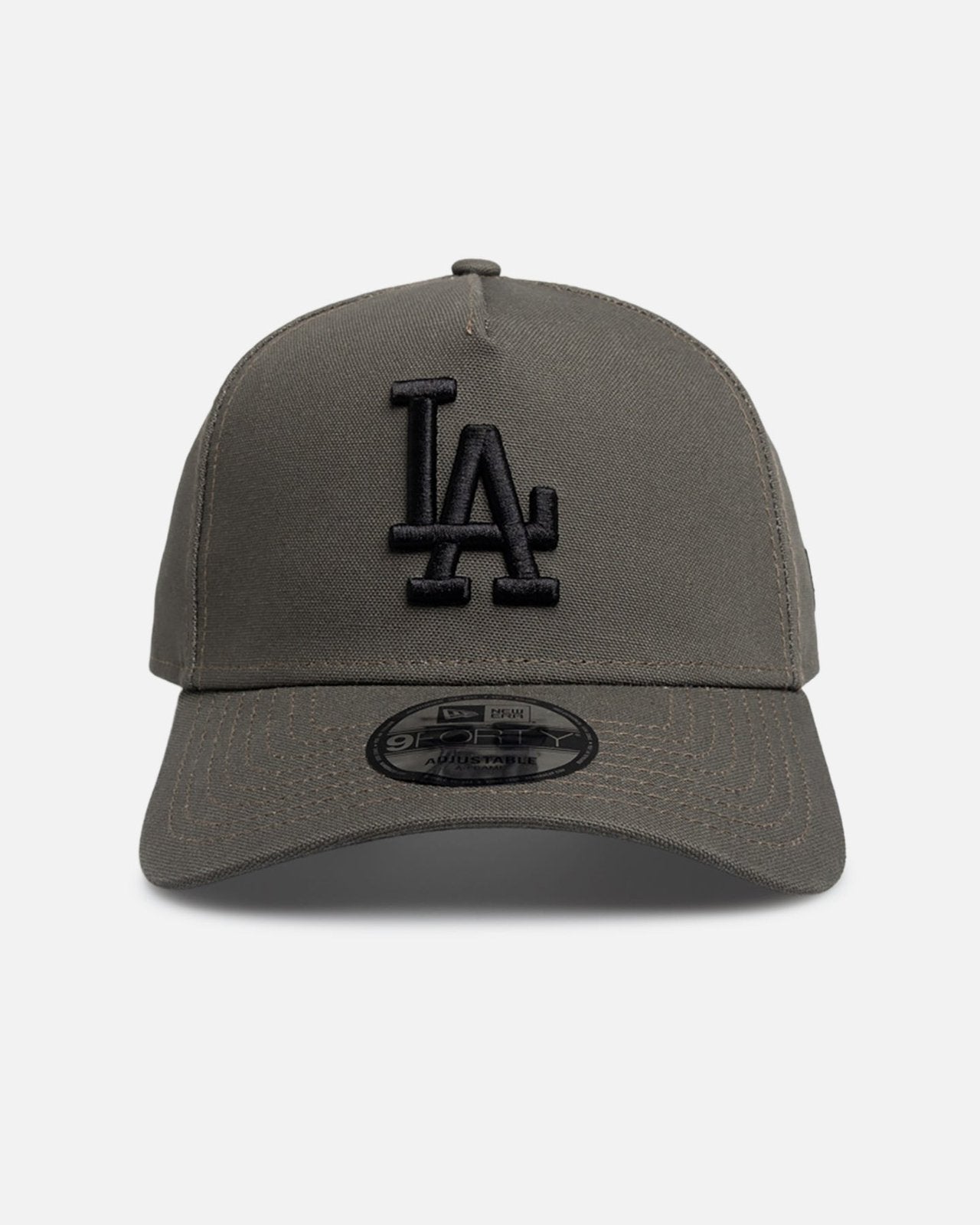 Los Angeles Dodgers 9FORTY A-Frame Snapback - Moss Canvas - Image 1