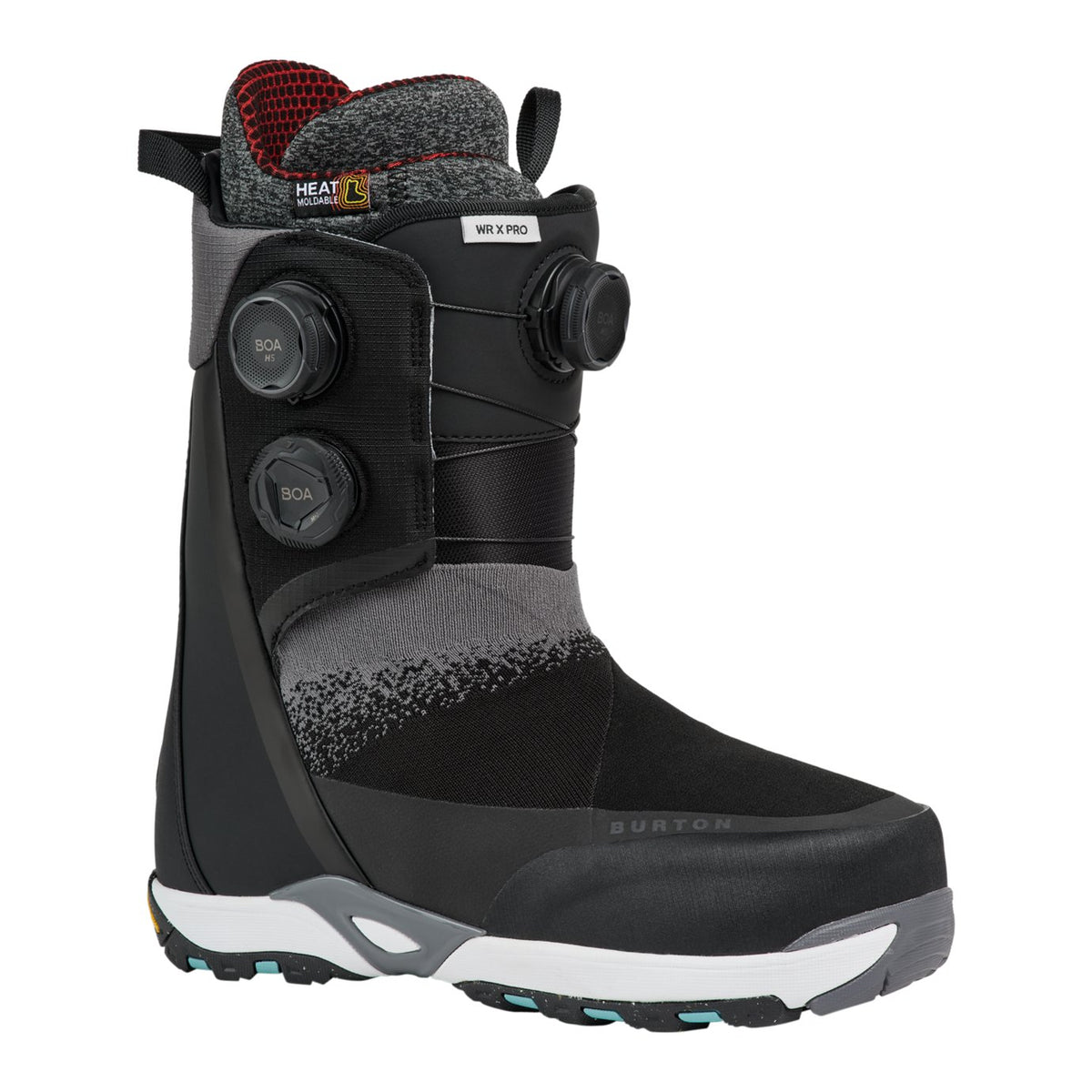 Mens Waverange X Pro Wide Snowboard Boots Black - Image 1