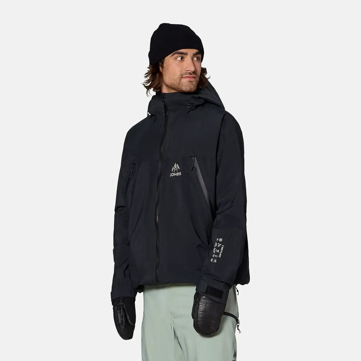 Mens Deeper Gore-Tex Jacket Stealth - Image 1