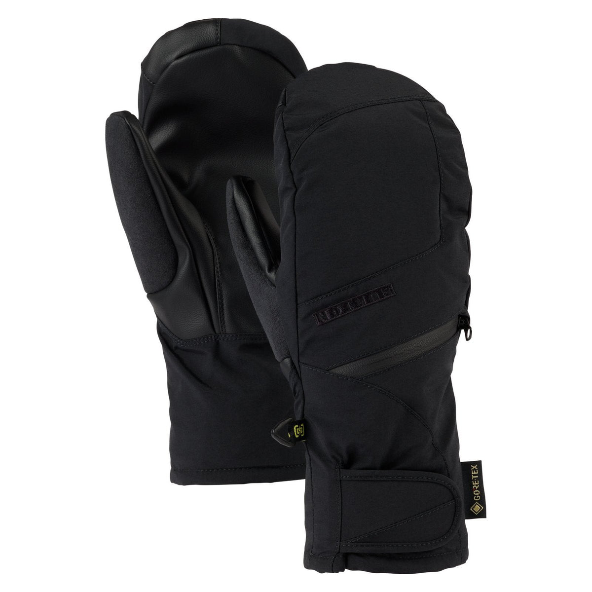 Womens Gore-Tex Under Mittens True Black - Image 1
