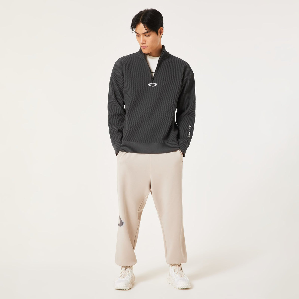 New Retro Sweater 1.0 Shadow/Blk - Image 1