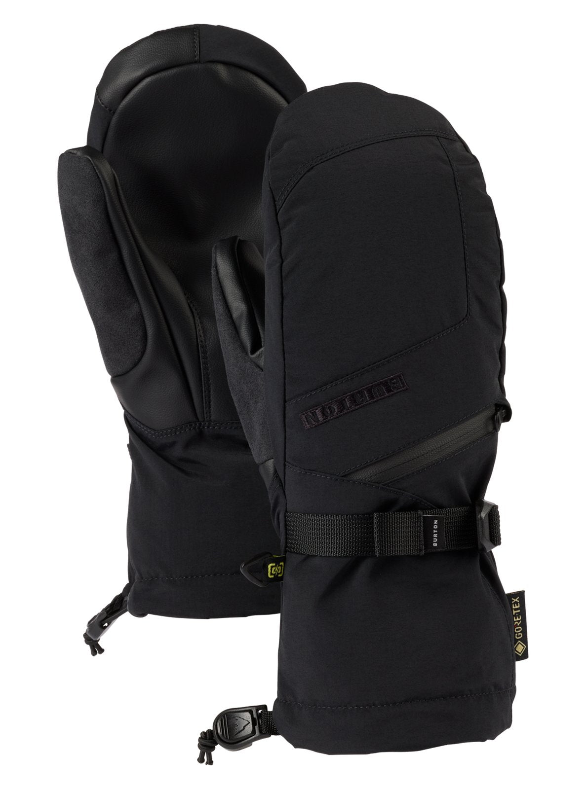 Womens Gore-Tex Mittens True Black - Image 1