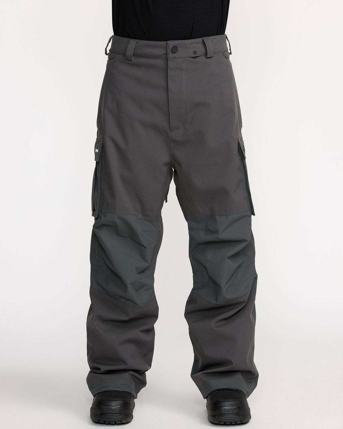 Mens Nwrk Baggy Pant Dark Grey - Image 1