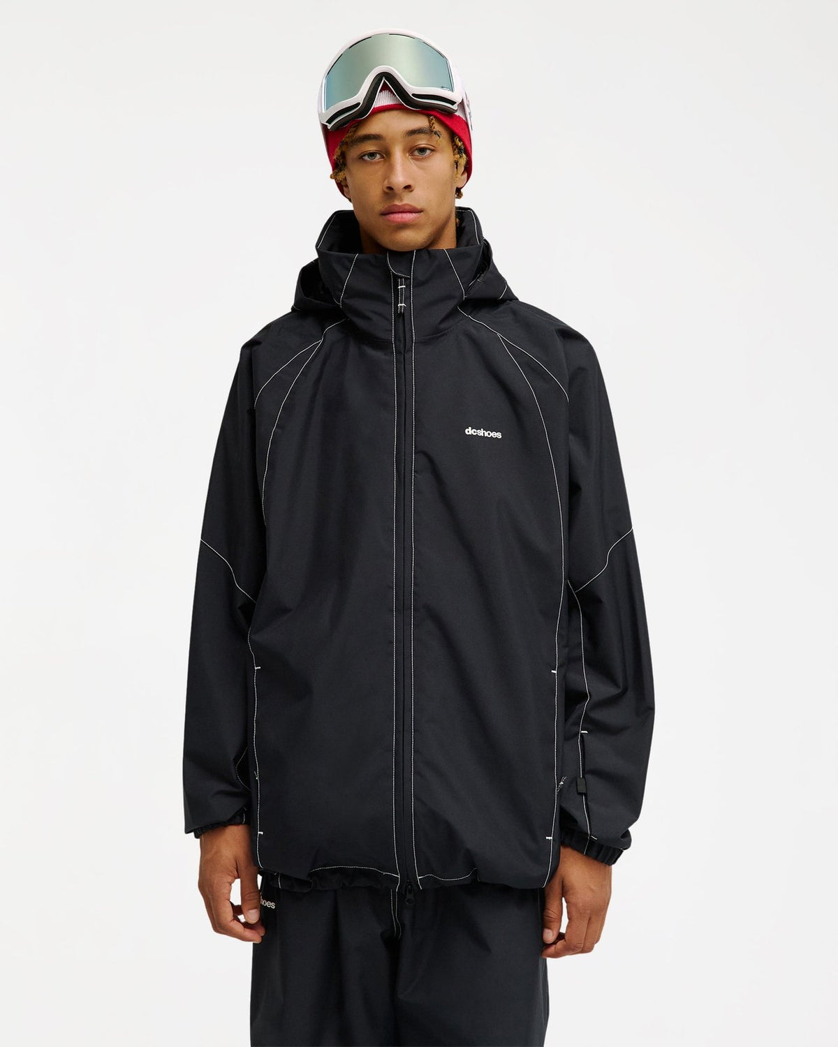 Mens Trackstar 10K Snow Jacket Black - Image 1