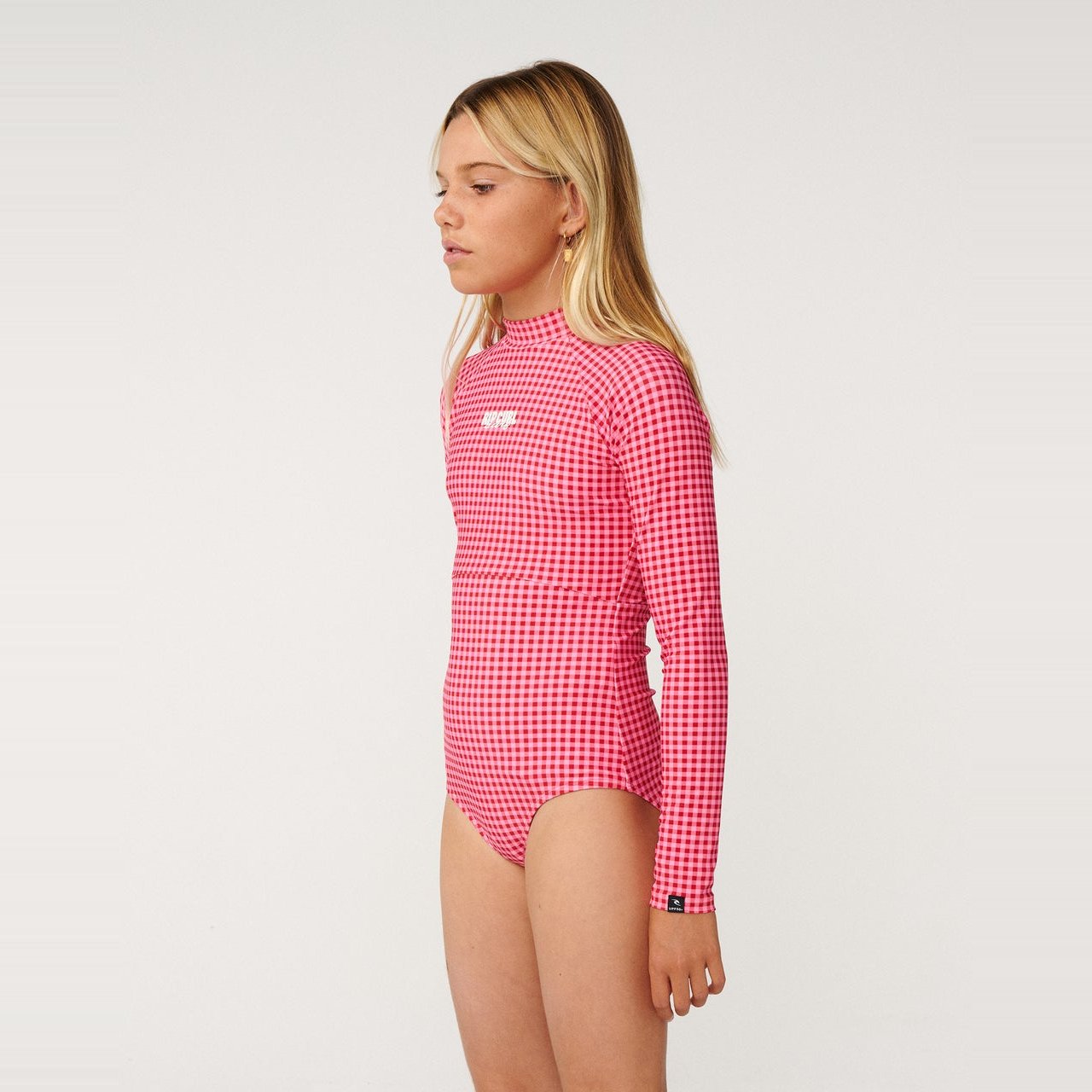 Kids Nova Era Long Sleeve Surfsuit Deep Red/Pink - Image 2