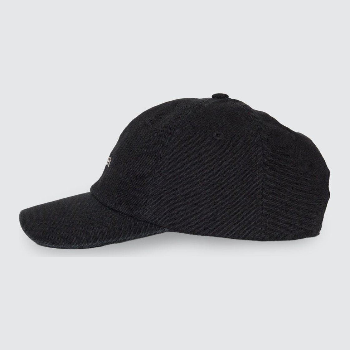 Minimal 6 Panel Cap Washed Black - Image 2