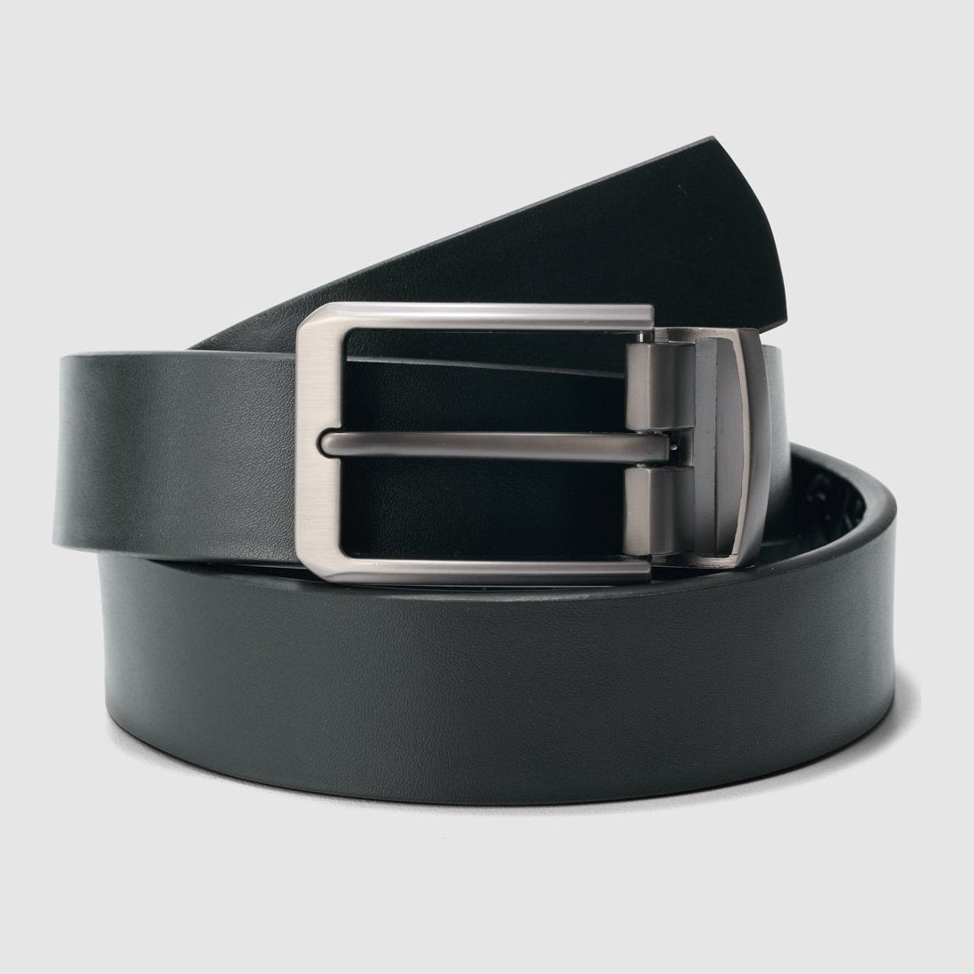 Old English Reversible Belt Black - Image 2