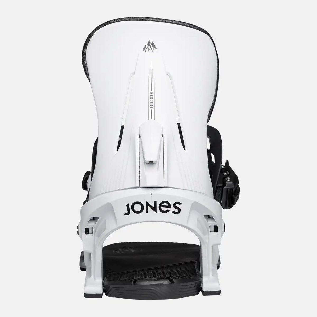Mens Mercury Snowboard Bindings Cloud White - Image 2