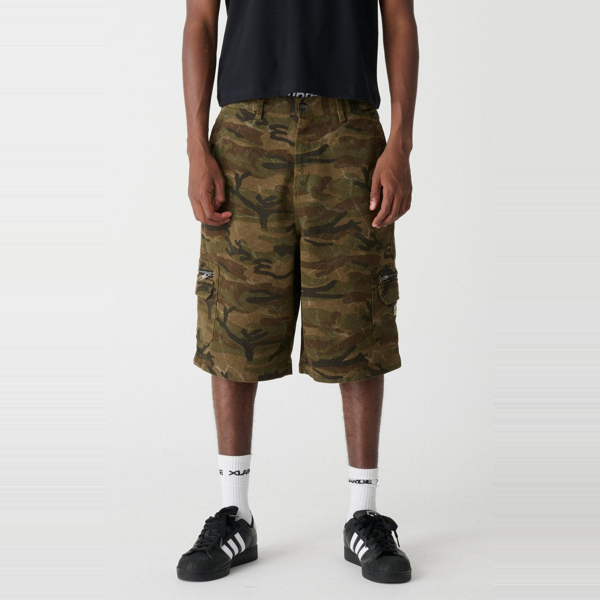 Baggy Original Cargo Shorts Camo - Image 2