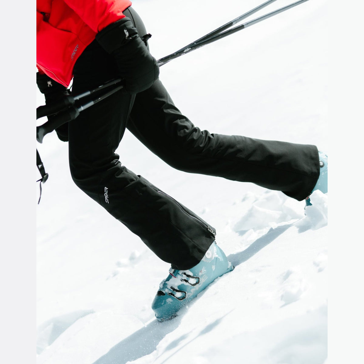 Womens Orb Softshell Pants Black - Image 2