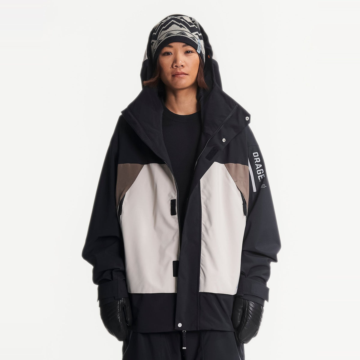 Rebound 2L Unisex Shell Jacket Black - Image 2