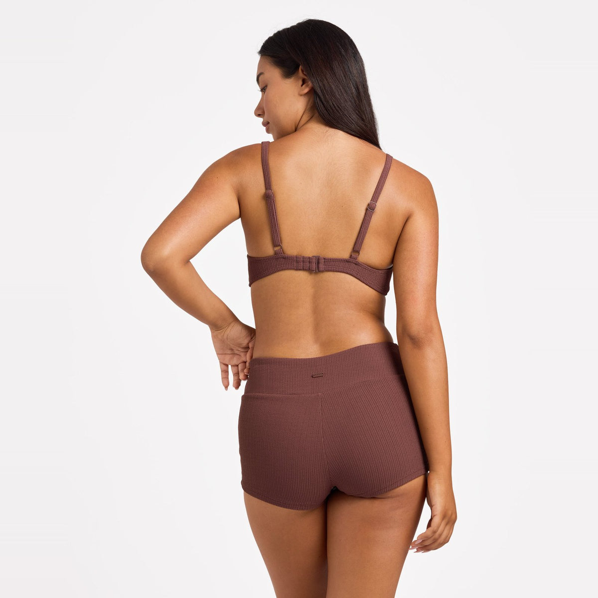 Womens Love Boyleg Bikini Bottom Java - Image 2