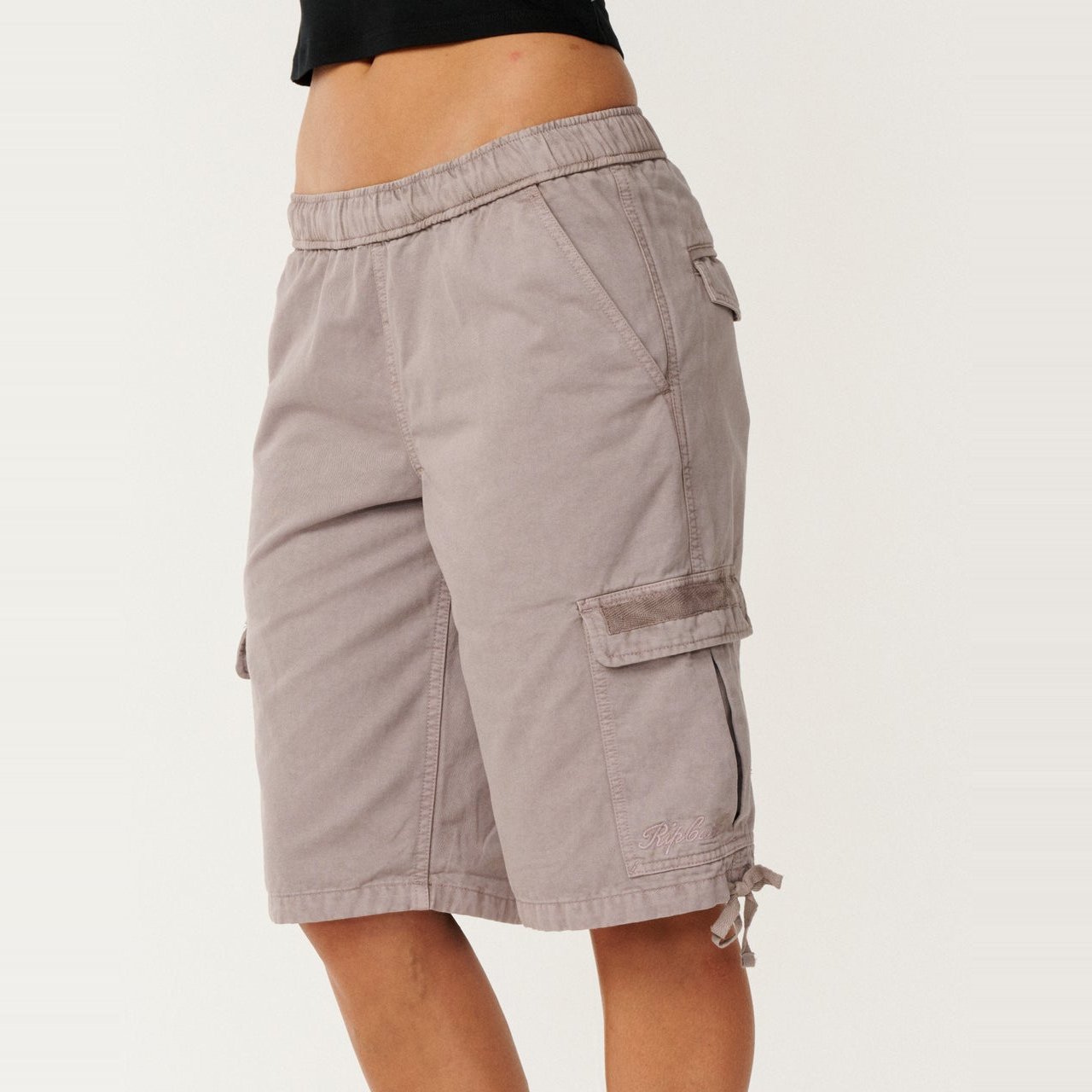 Echo Wave Cargo Shorts Stone - Image 2
