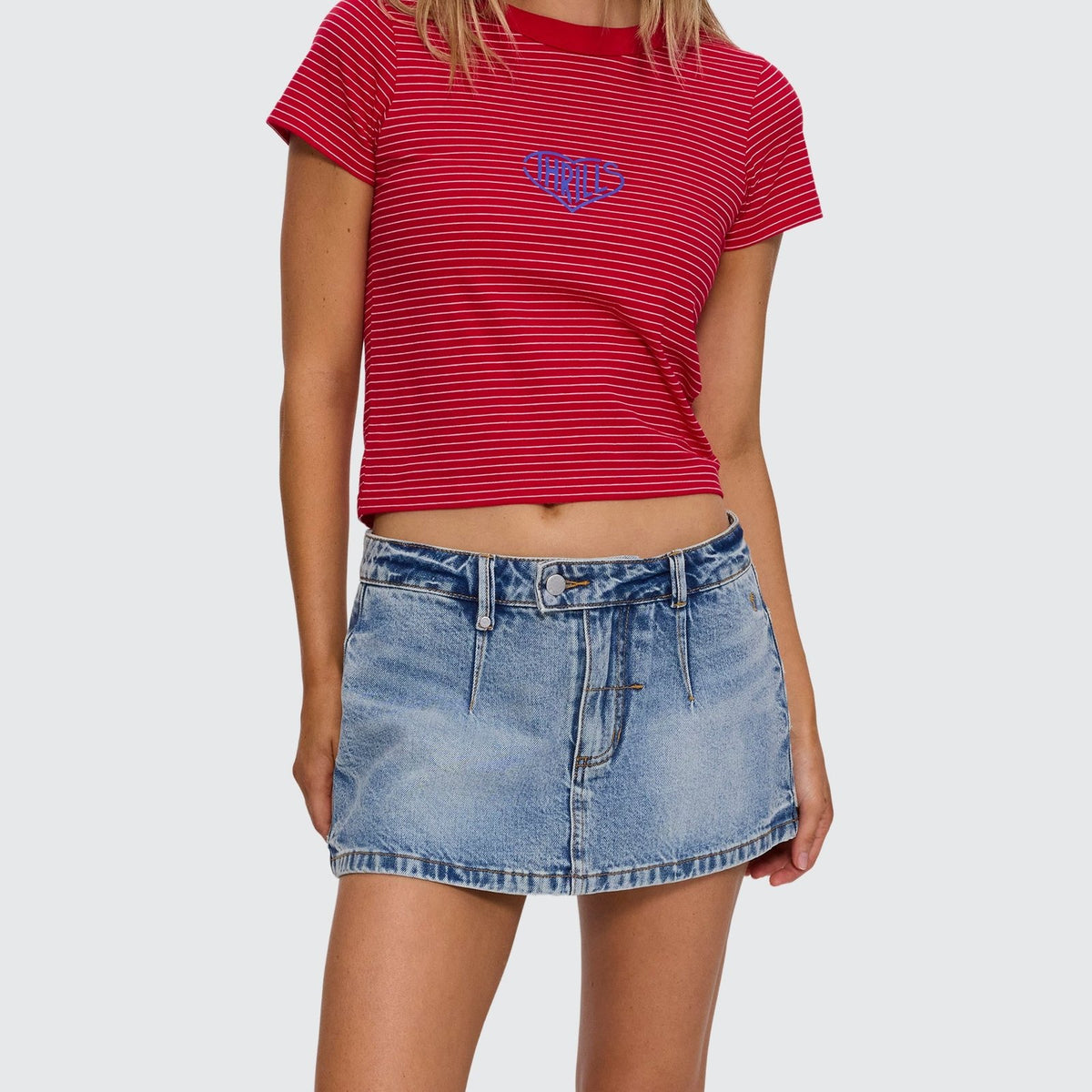 Brady Low Rise Skort Clam Bake Blue - Image 2