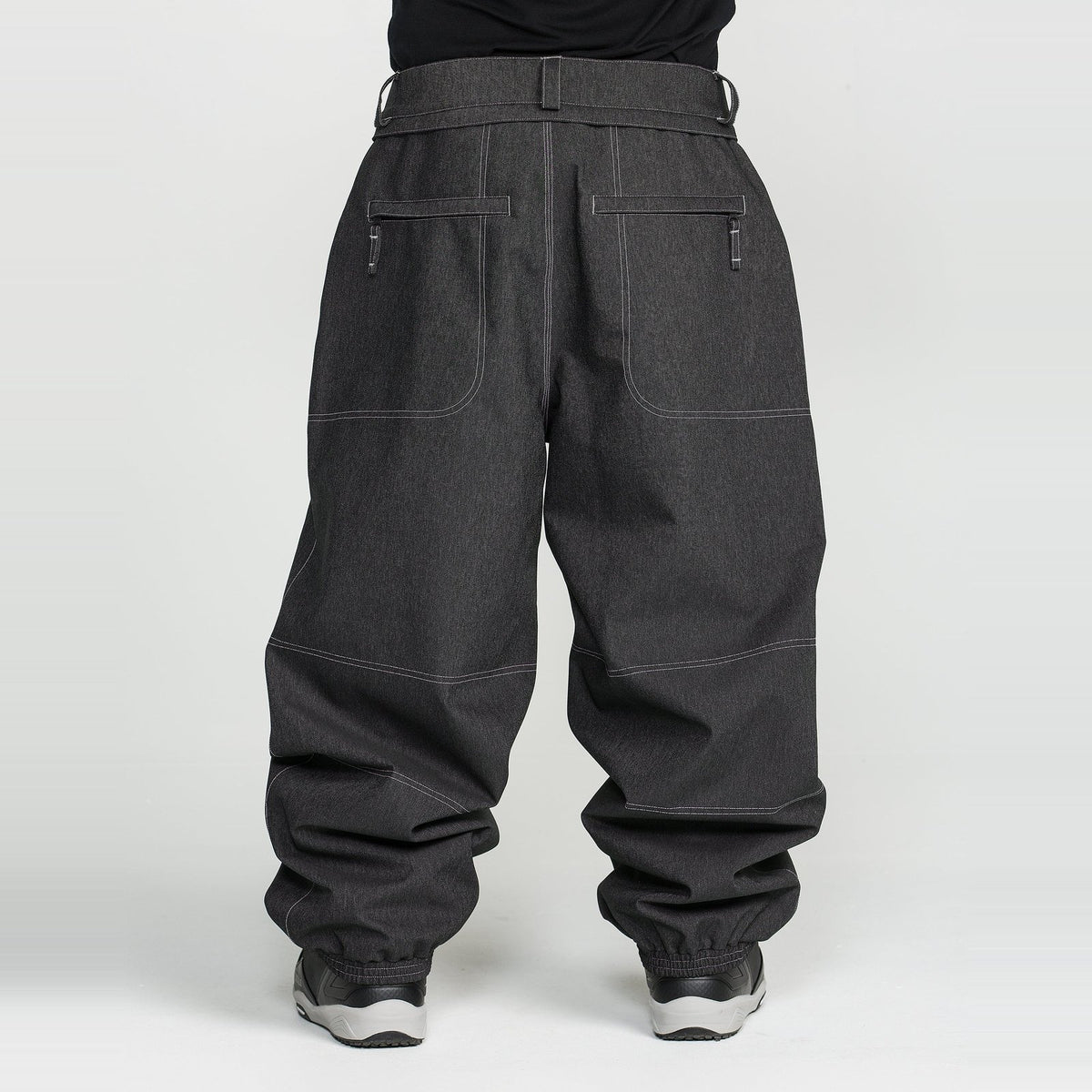Mens Lapper Pants Black - Image 2