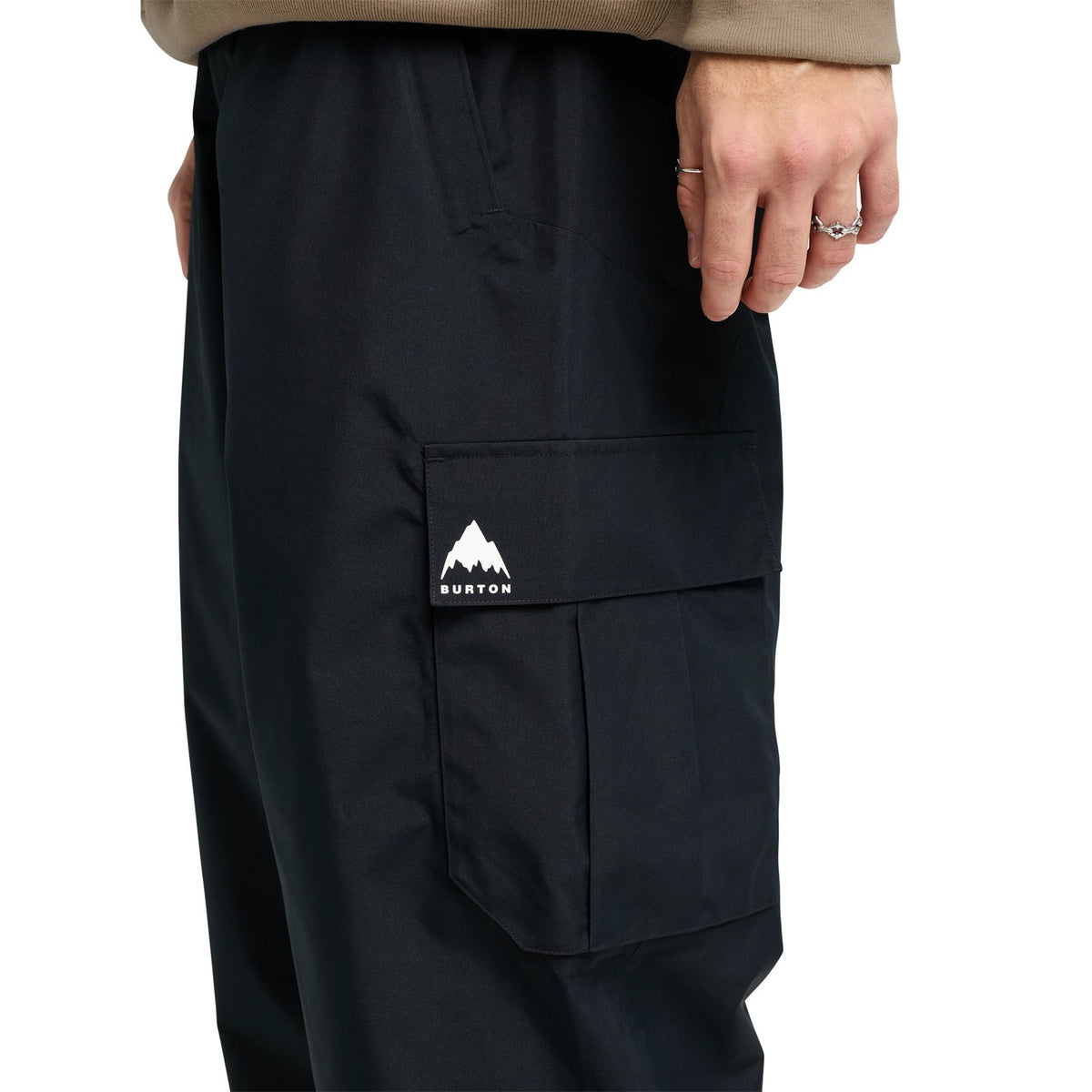 Mens Reserve 2L Baggy Pant True Black - Image 3