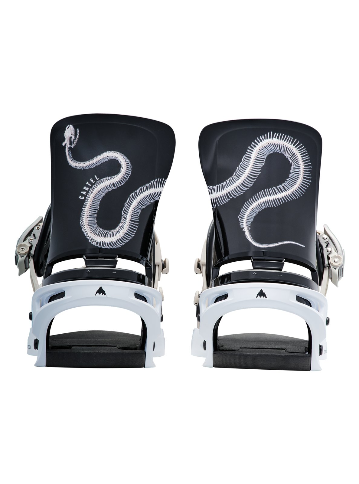 Mens Cartel Re:Flex Snowboard Bindings Skeleton Snake - Image 20