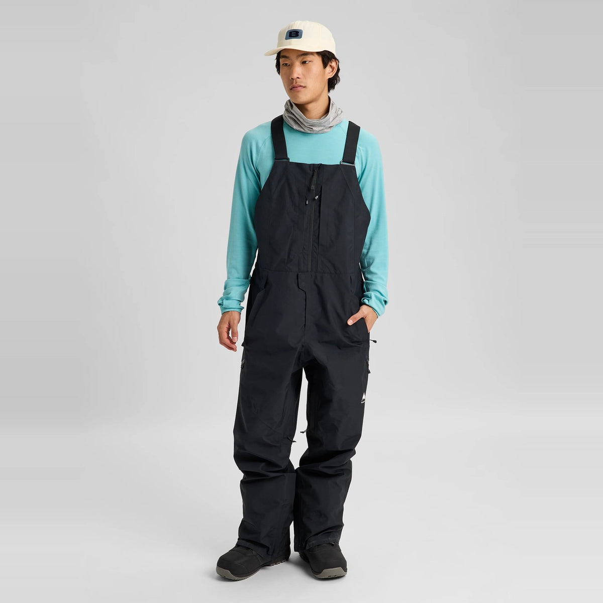 Mens Reserve Gore-Tex 2L Bib Pants True Black - Image 20