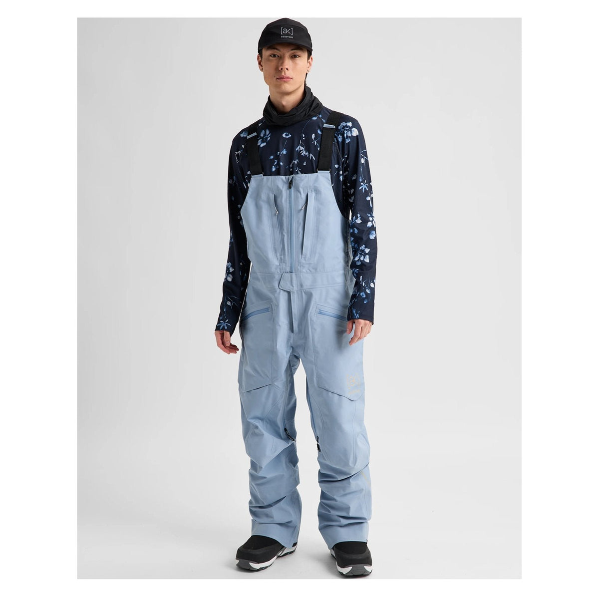 Mens [Ak] Freebird Gore‑Tex 3L Stretch Bib Pants Airstream Blue - Image 21