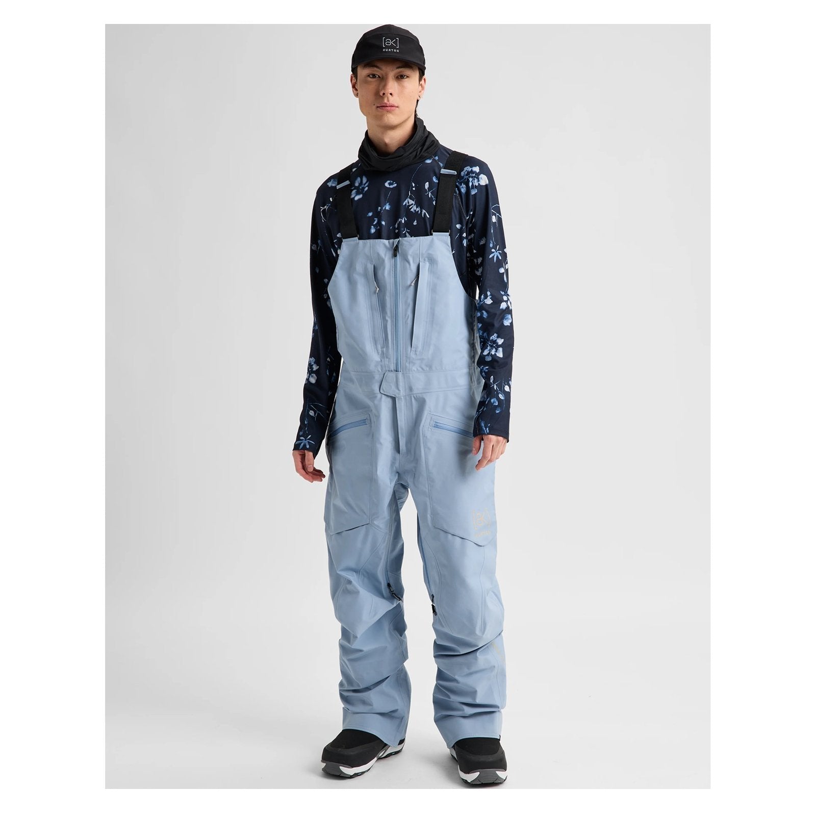 Mens [Ak] Freebird Gore‑Tex 3L Stretch Bib Pants Airstream Blue - Image 21