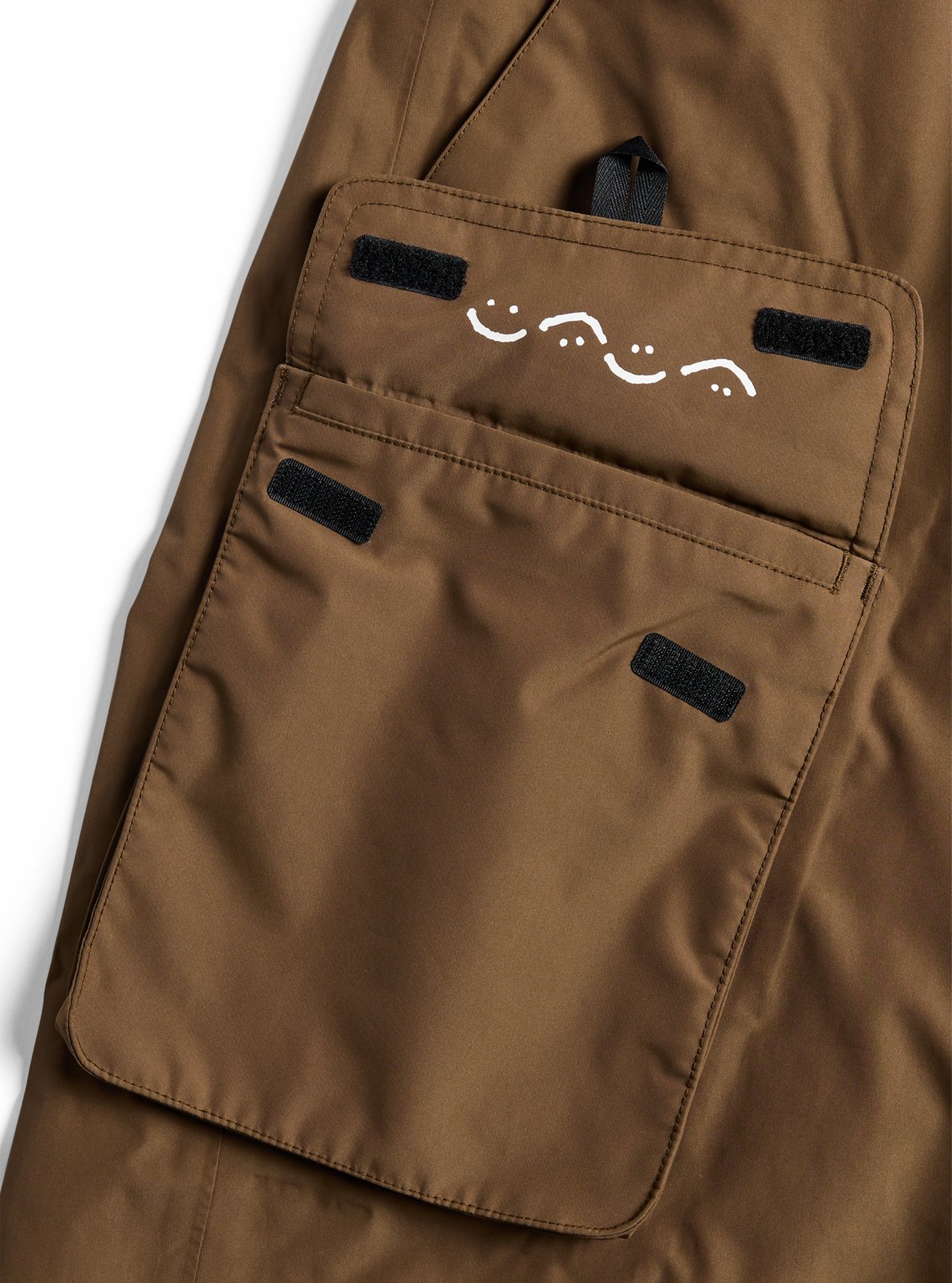 Mens 2L Baggy Cargo Pants Earth Ship Brown - Image 21
