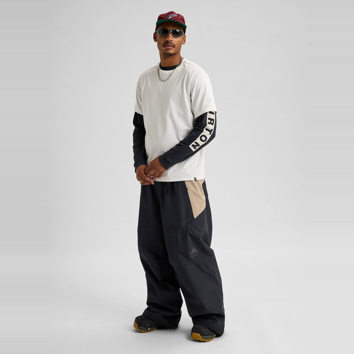 Futuretrust 3L Pants True Black / Summit Taupe - Image 21