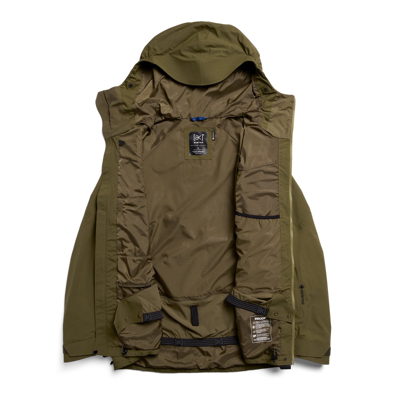 Mens [Ak] Cyclic Gore-Tex 2L Jacket Dried Moss - Image 21