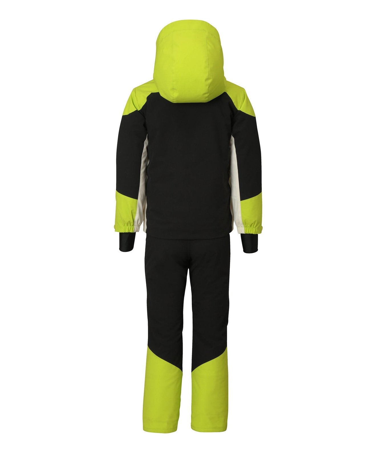 Kids Snow Rush Jr Two-Piece Yellow / Green - Image 21