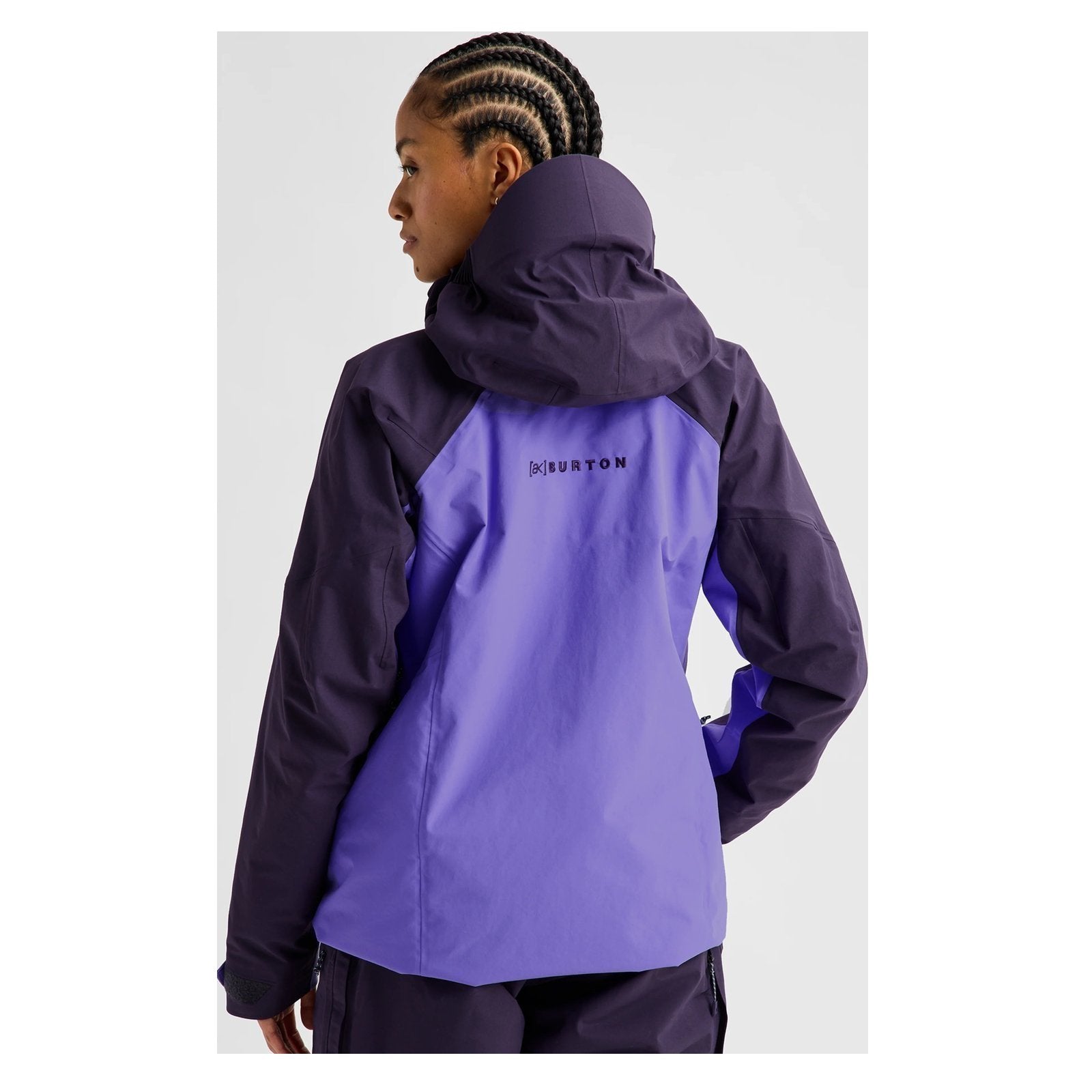 Womens [Ak] Cyclic Gore-Tex 2L Jacket Nightshade Purple / Purple Voltage - Image 21