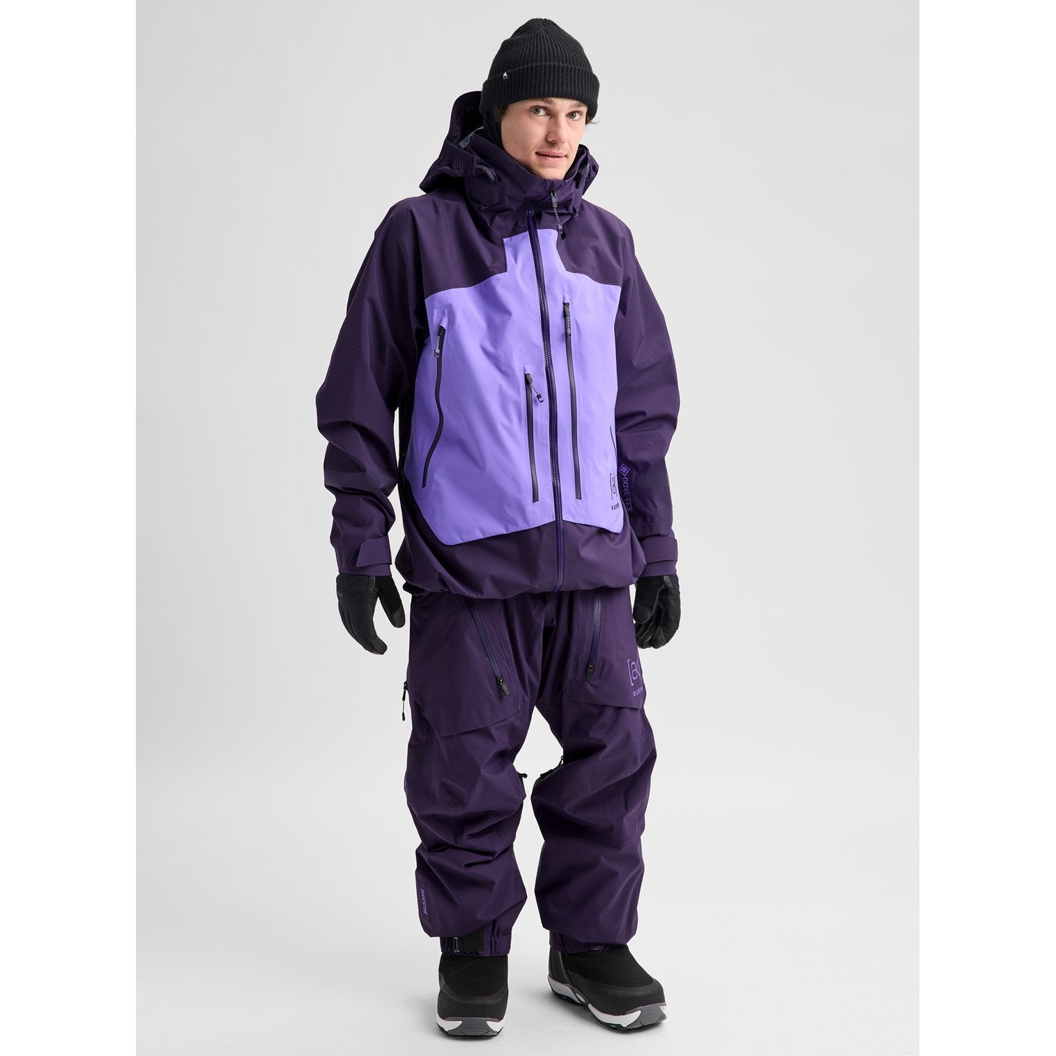 Mens [Ak] Acamar Gore-Tex Pro 3L Jacket Nightshade Purple / Purple Voltage - Image 22