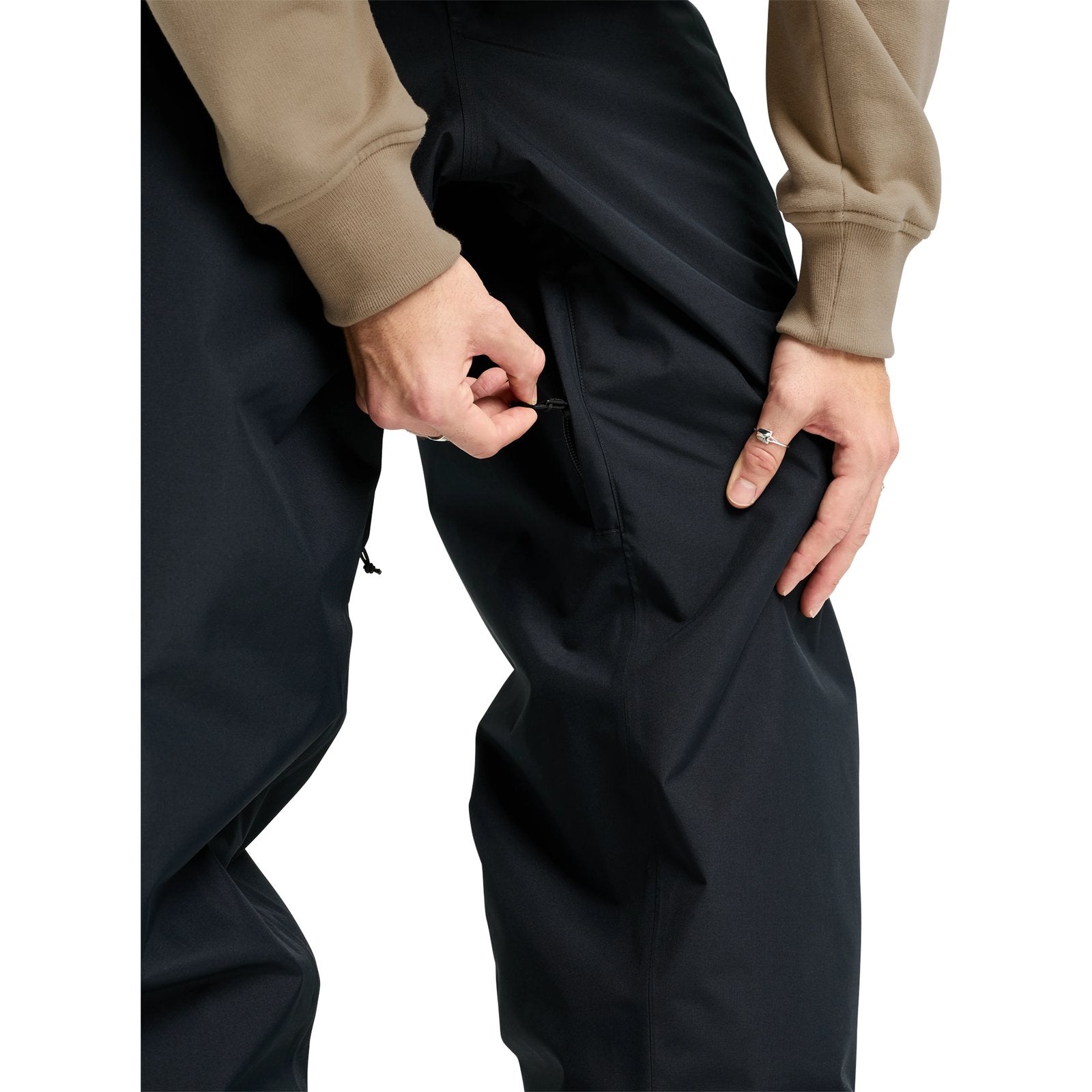 Mens Reserve 2L Baggy Pant True Black - Image 6