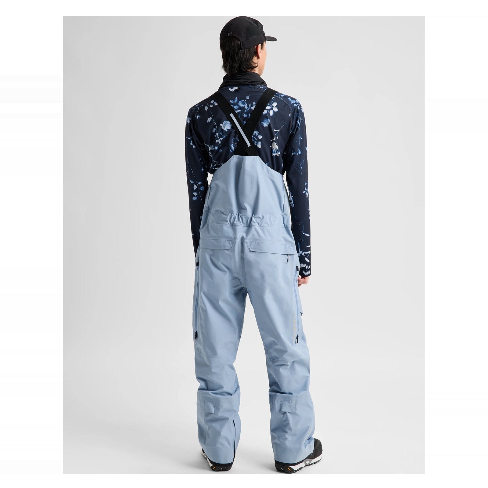 Mens [Ak] Freebird Gore‑Tex 3L Stretch Bib Pants Airstream Blue - Image 22