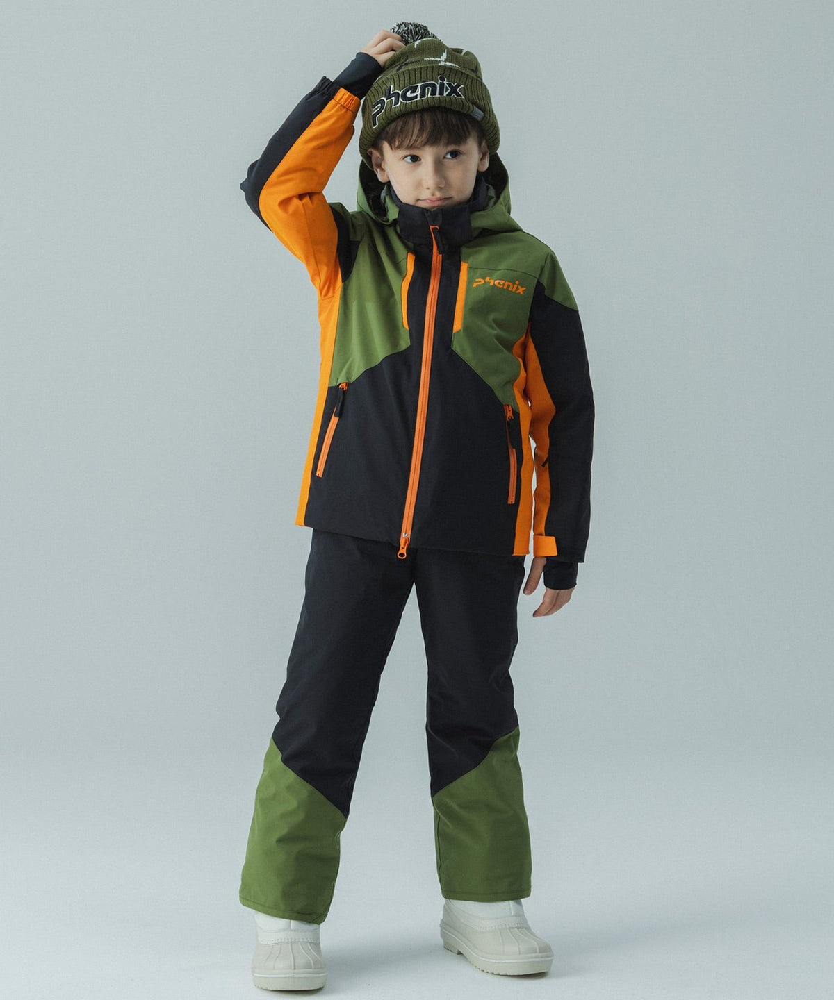 Kids Snow Rush Jr Two-Piece Khaki - Image 22