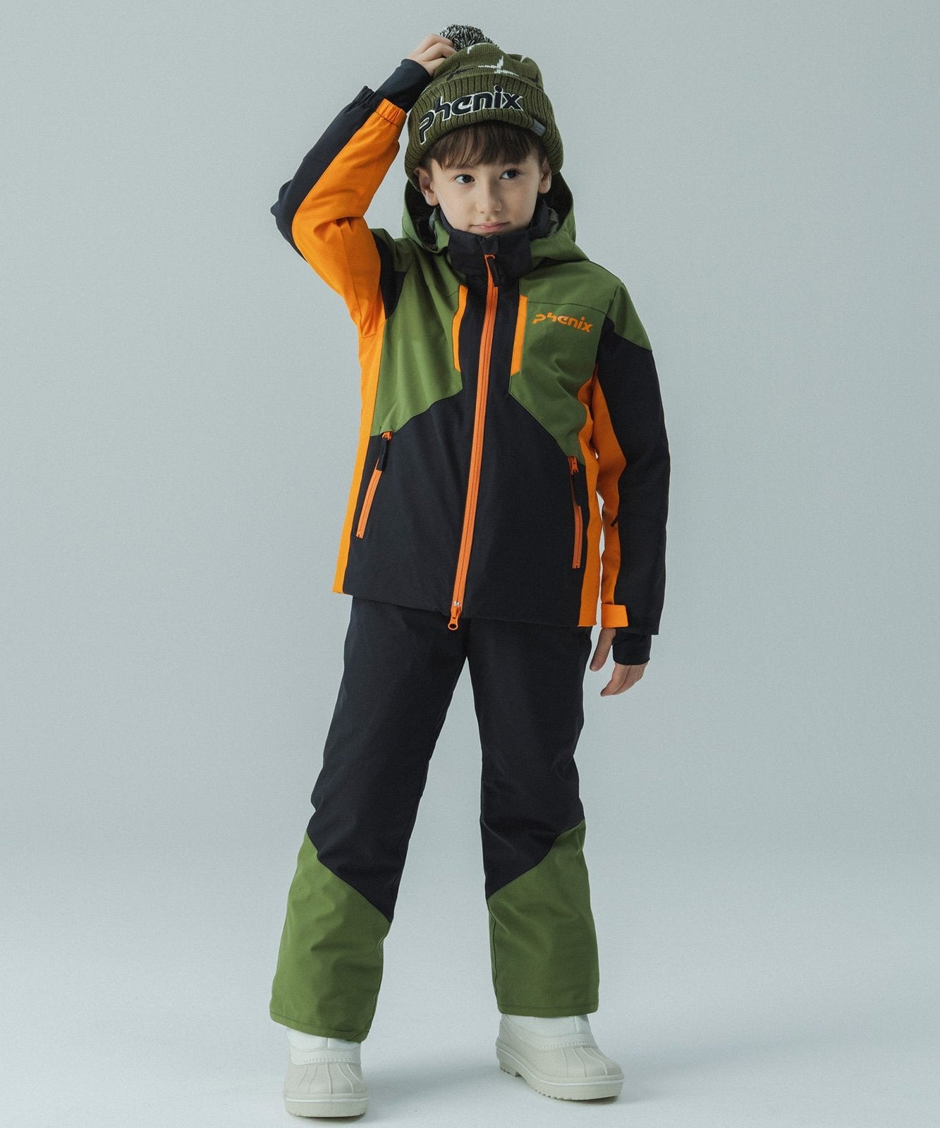 Kids Snow Rush Jr Two-Piece Khaki - Image 22